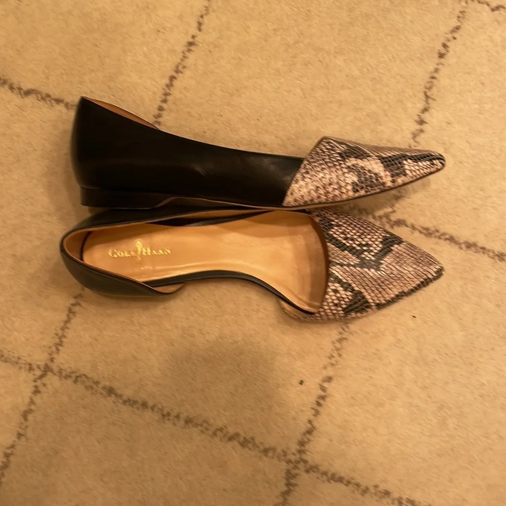 Cole Haan snakeskin flats - Picture 4 of 6